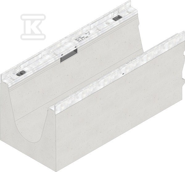 Korytko FASERFIX KS 150 typ 0105, bez spadku, ramy ocynkowane 11049