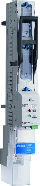 Rozłącznik bezpiecznikowy listwowy NH00 3P 160A 690VAC EKW szyny 60 mm zacisk klatkowy 95 mm2 LVS0060RPSU