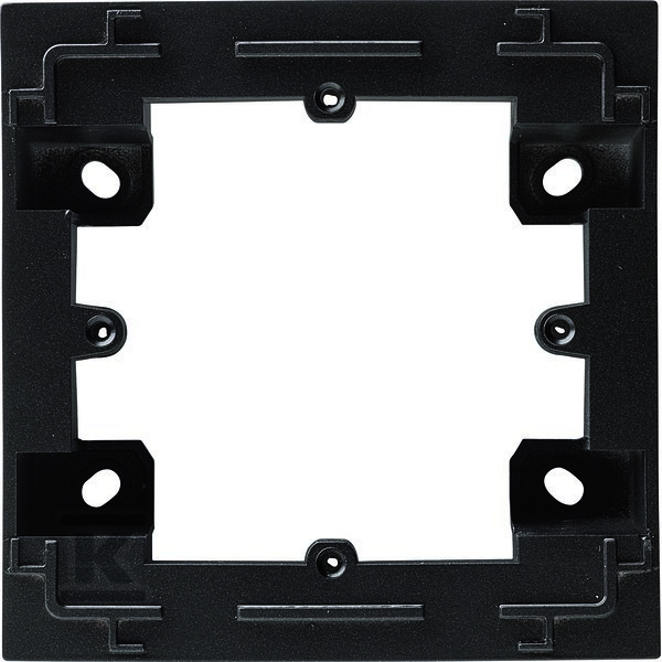 Adapter natynkowy 1-krotny, czarny, LUMINA INTENSE WL5813