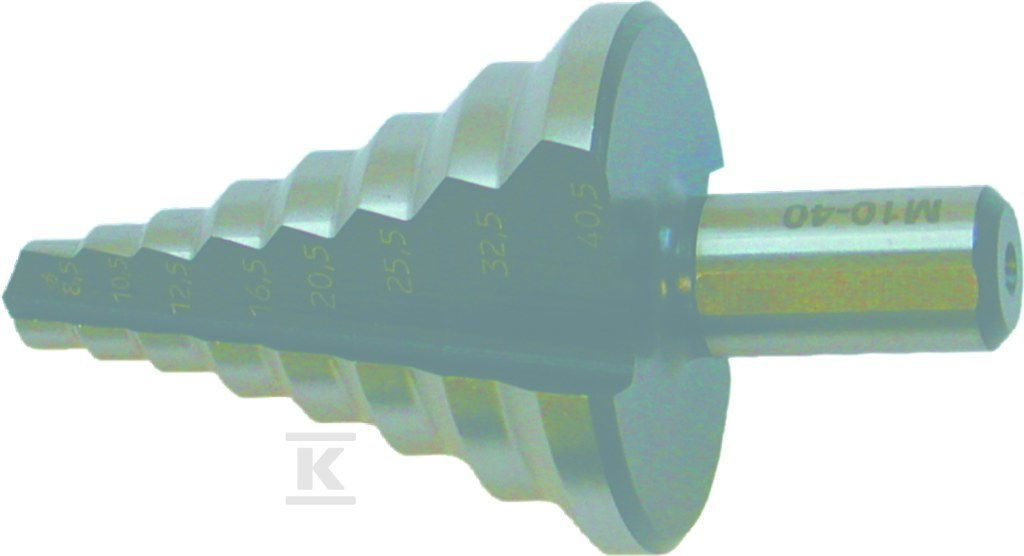 Wiertło stopniowe HSS o 8,5-40,5 mm 231324