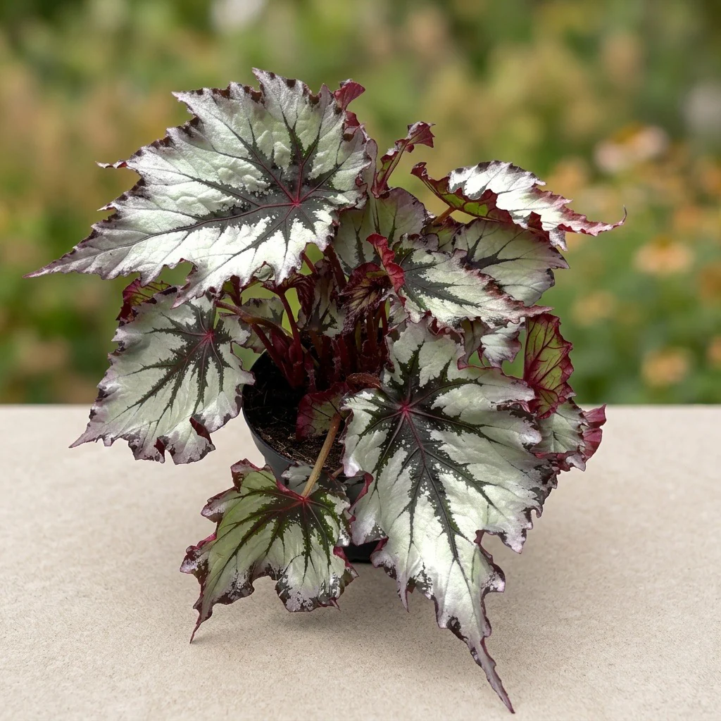 Begonia 'Jungle Wonders Nordic Glacier’