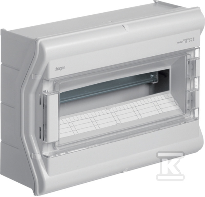 Rozdzielnica n/t IP65 odporna na UV bez przetłoczeń 1R/18M (1×18) VE118SN
