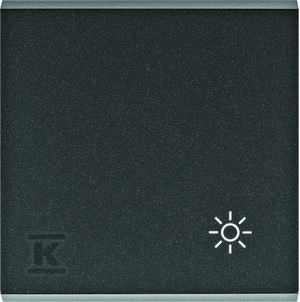 LUMINA Klawisz z symbolem Światło, czarny WL6023