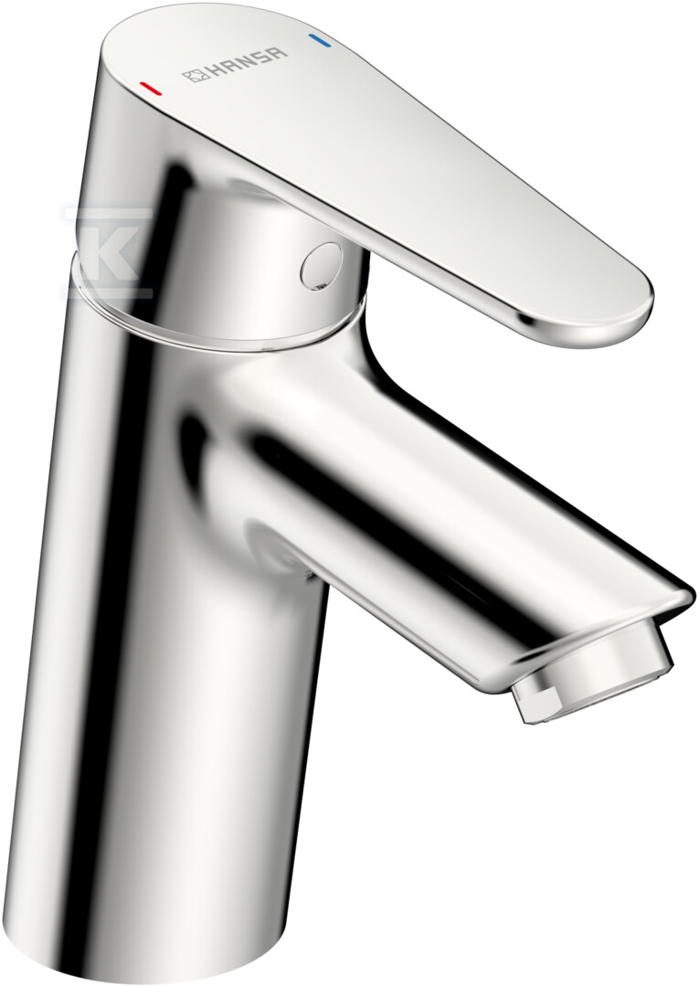 Bateria umywalkowa jednouchwytowa HANSAVANTIS ECO, zasięg: 109 mm, dźwignia standardowa, kolor: chrom 524222630005