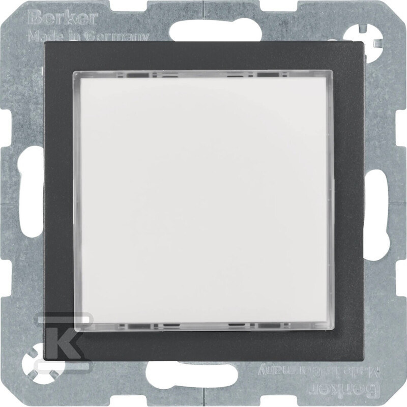 Sygnalizator świetlny LED podświetlenie białe, antracyt mat, B.X 29531606