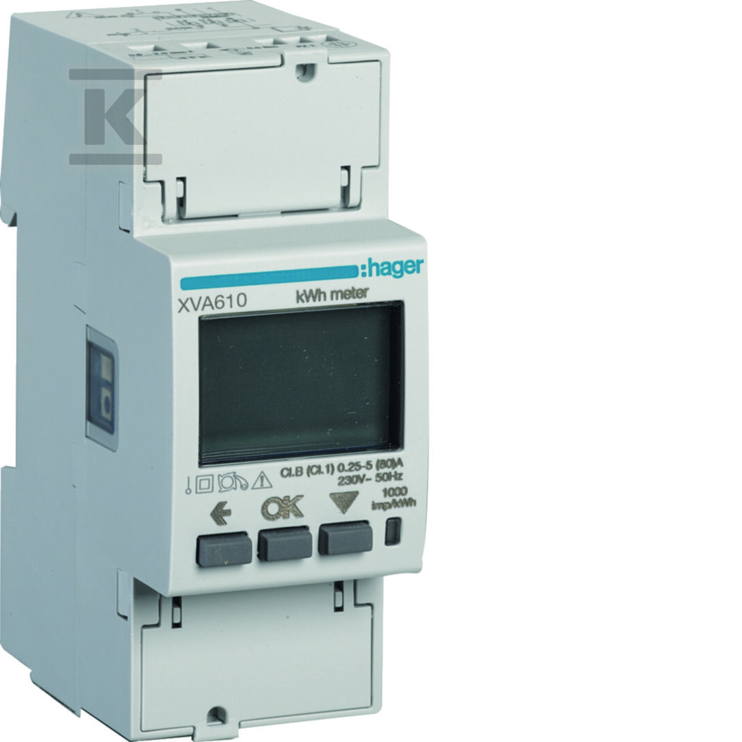 Miernik Modbus EVCS, 80A, 1f, do DLM, stacje ładowania, karta XVA246 XVA610