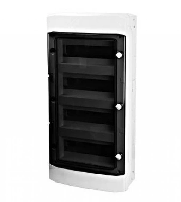 Obudowa natynkowa IP65, 4×12, drzwi transp., 400VAC/1500VDC