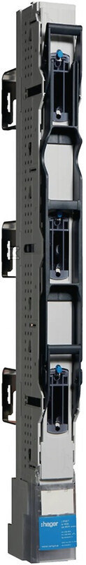 Rozłącznik bezpiecznikowy listwowy NH00 3P 160A 690VAC szyny 185 mm zacisk klatkowy 95 mm2 wsp.pod. LVSG00TRPX