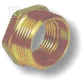 Złączka mosiężna nakrętno-wkrętna HELA-B GZ 2 1/2″xGW 2″ PN10, do rur preizolowanych Pex/PE, oznaczenie: B 65 50 61306505000T