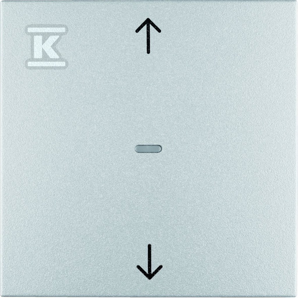 Przycisk żaluzjowy, alu, mat, quicklink, B.KWADRAT/B.7 KNX RF 85245283