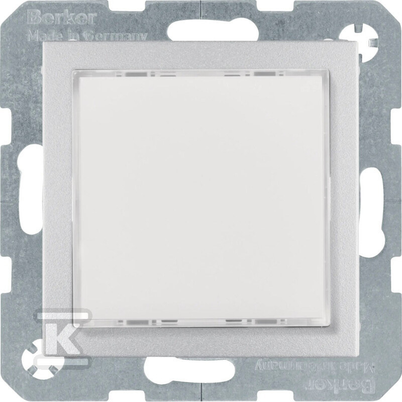 Sygnalizator świetlny LED podświetlenie białe, alu mat lakierowany, B.X 29531404
