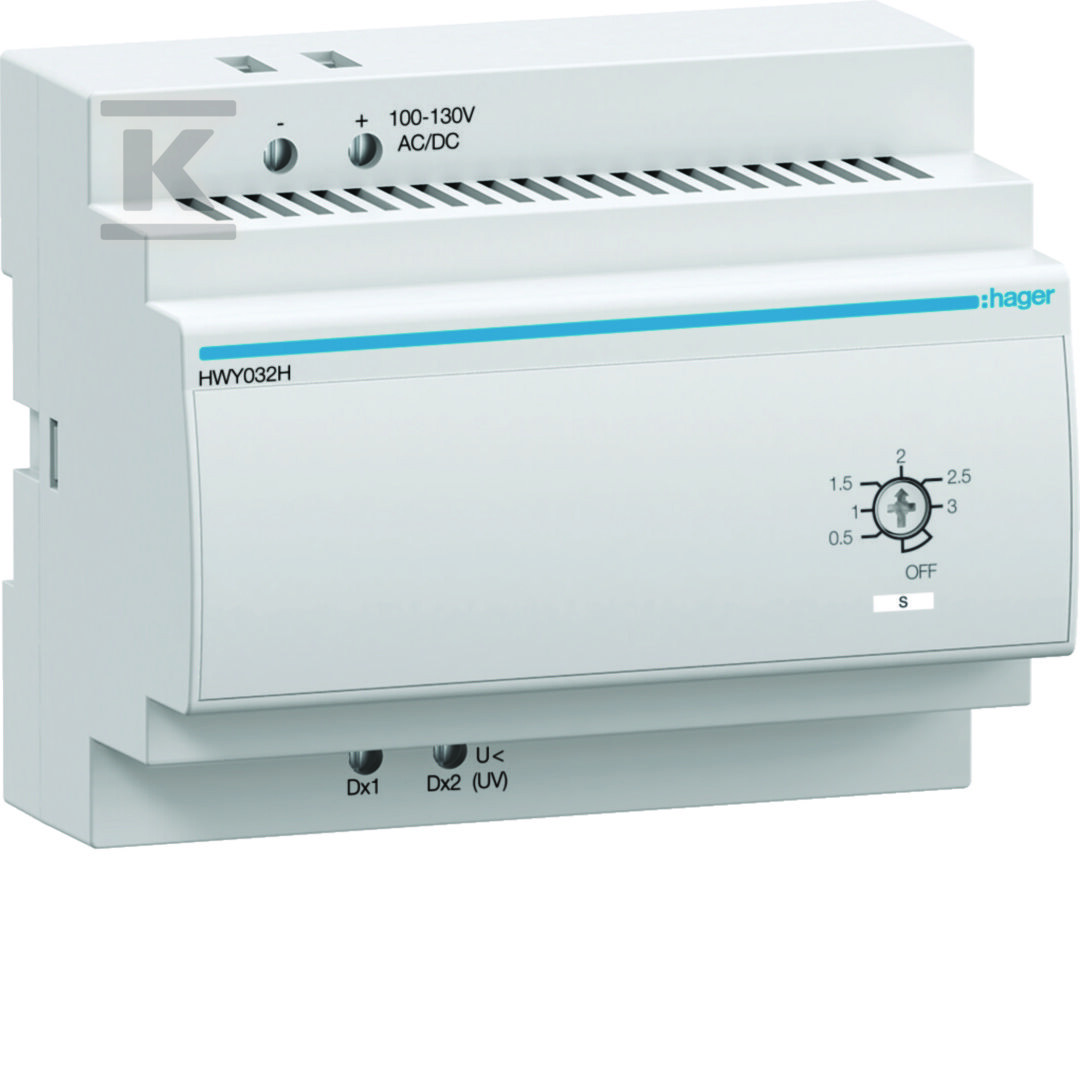 Moduł podnapięciowy UV opóźnienia 100-130V AC/DC (UVTC) HWY032H