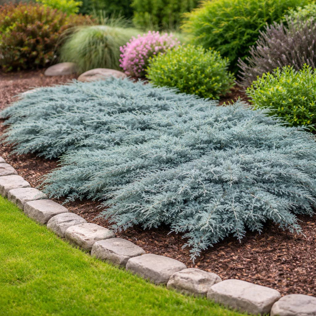 Juniperus squamata ‘Blue Carpet’ – ienupar tarator albastru