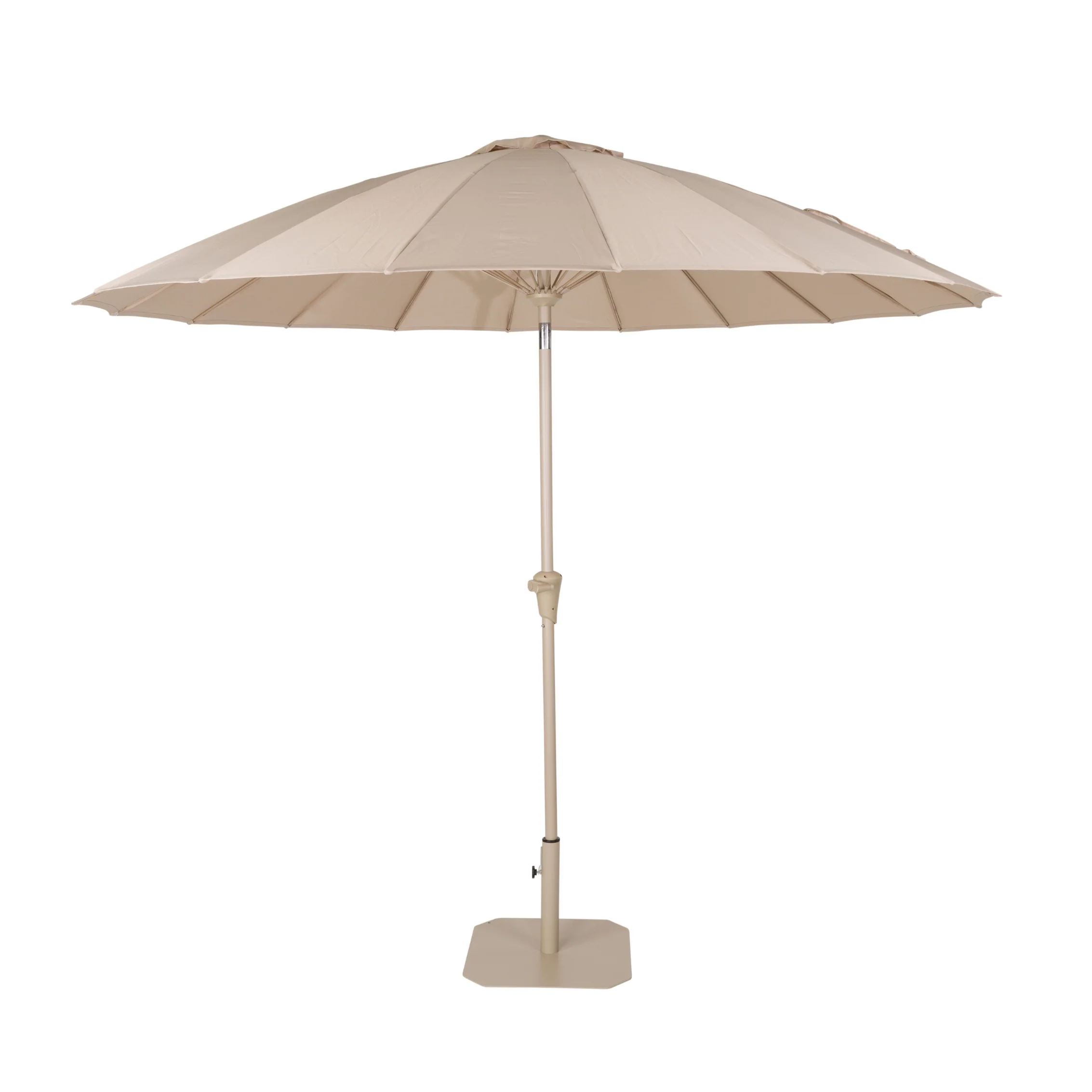 Parasol z podstawą SUNSHINE beżowy