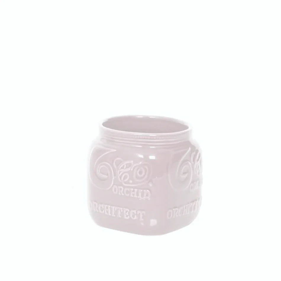 Vas decorativ din ceramica Orchitect White D9