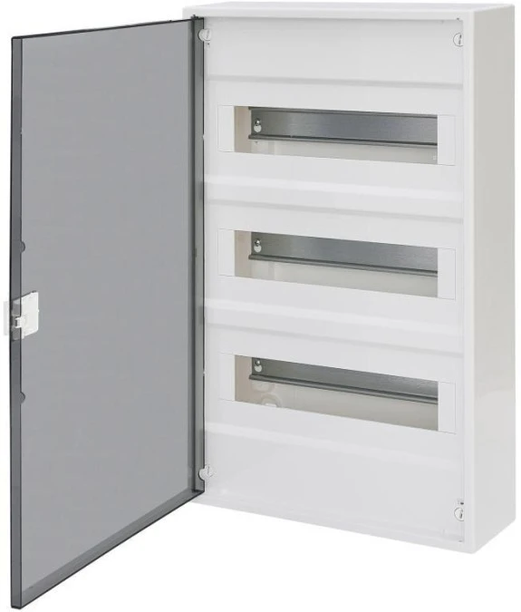 Obudowa natynkowa 3x(12+2 mod) drzwi transparentne ACT36PT 001100242