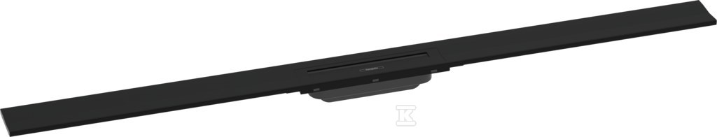 Element zewnętrzny odpływu RainDrain Flex 1200 – możliwość przycięcia, montaż przy ścianie czarny mat 56054670