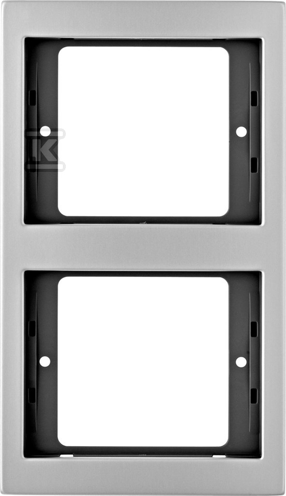 Ramka 2-krotna, pionowa alu, K.5 13237003