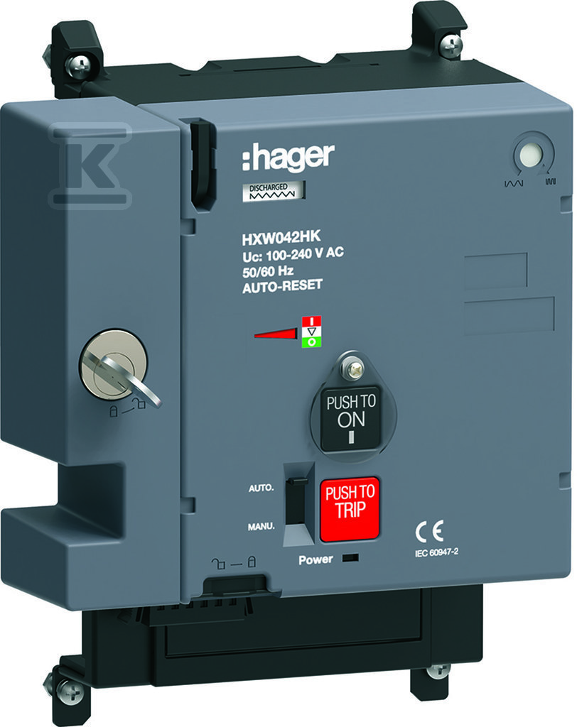 Napęd silnikowy x630/P630 110-240VAC z Auto-Reset i zamkiem HXW042HK