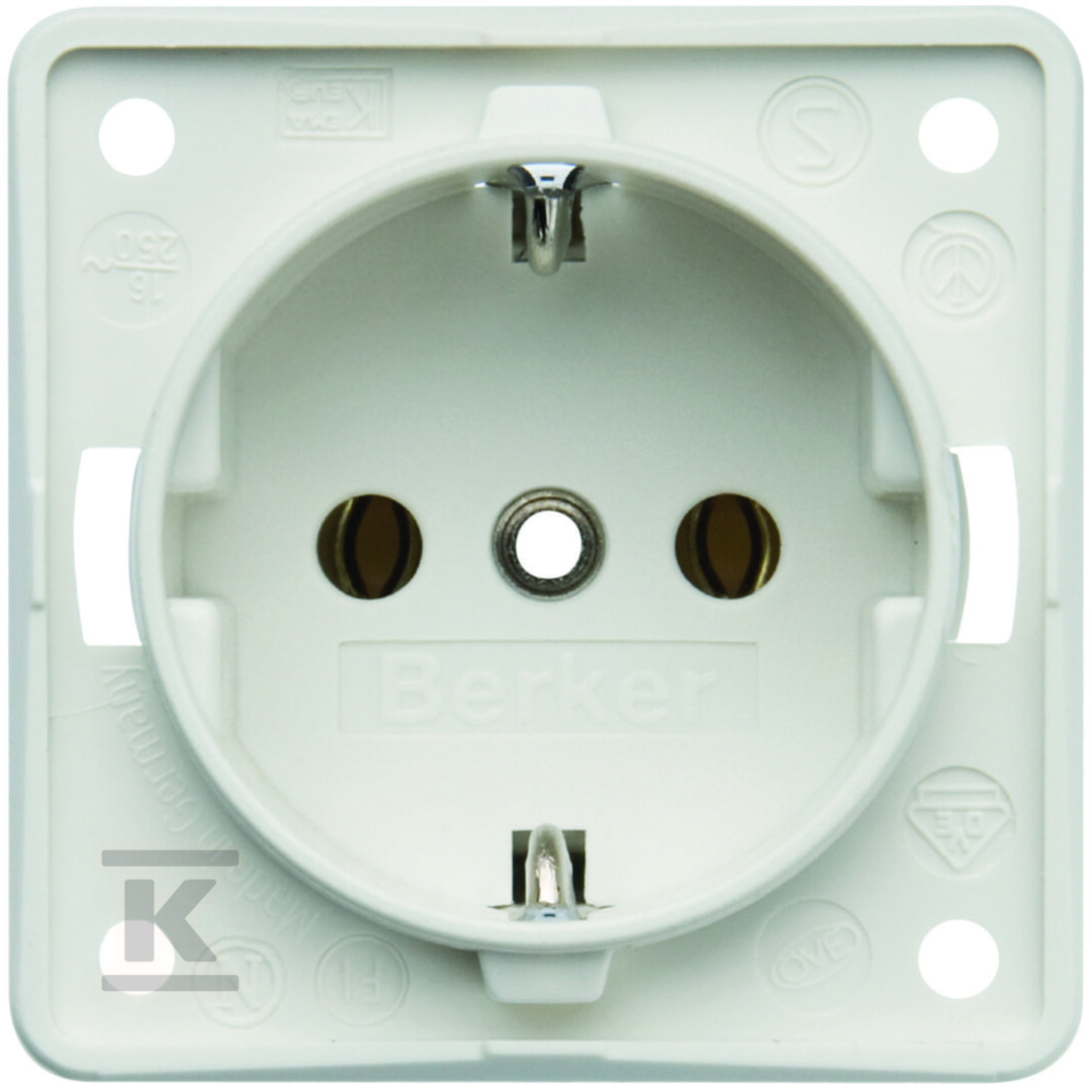 Gniazdo SCHUKO biały, INTEGRO 841852502