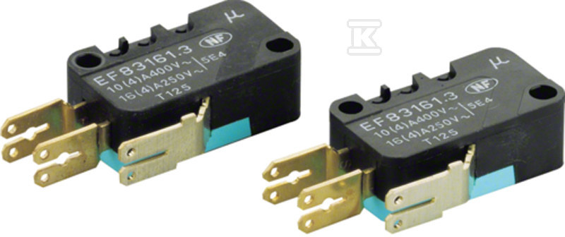 Styk pomocniczy 2 C/O 12A 250V HZ160