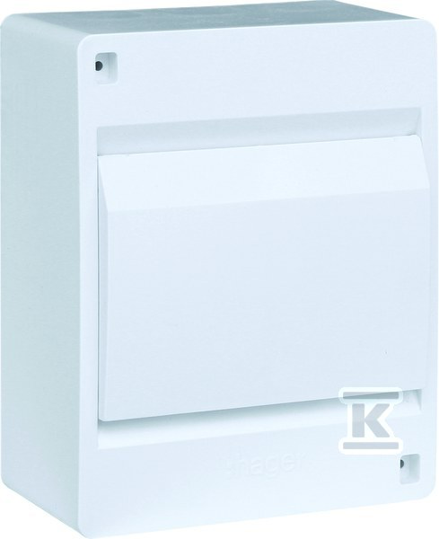 Rozdzielnica IC2 1×6 modułowa n/t IP40 drzwi pełne VD106PP