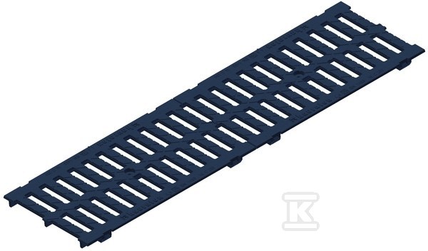 Ruszt żeliwny szczelinowy FASERFIX KS 200, SW 2×85/20, kl. C 250 12064