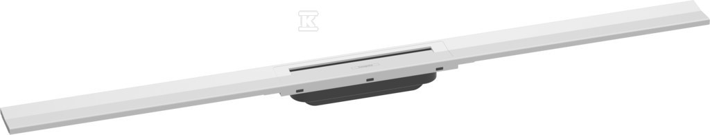 Element zewnętrzny odpływu RainDrain Flex 1000 – możliwość przycięcia, montaż w podłodze biały mat 56046700