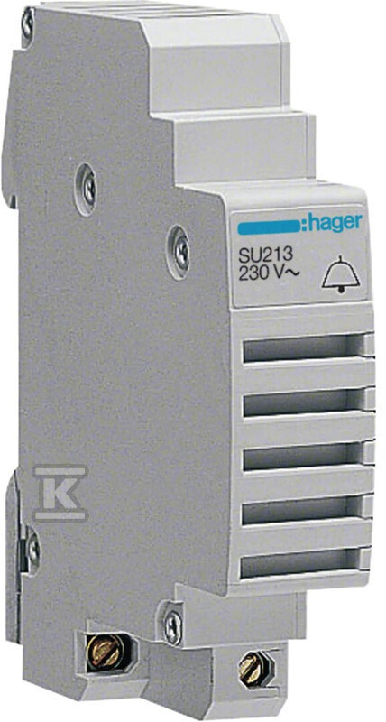 Dzwonek modułowy 230VAC 0, 03A 85dBA SU213