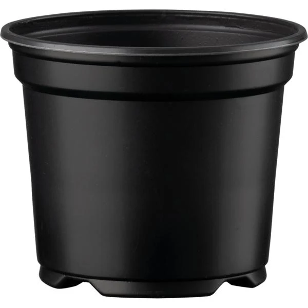 Ghiveci mat, plastic D21cm