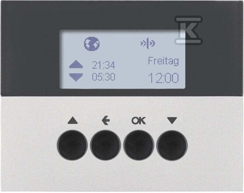 Łącznik żaluzjowy czasowy do sterowania żaluzjowego, alu, lakierowany, quicklink, K.5 KNX RF 85745177