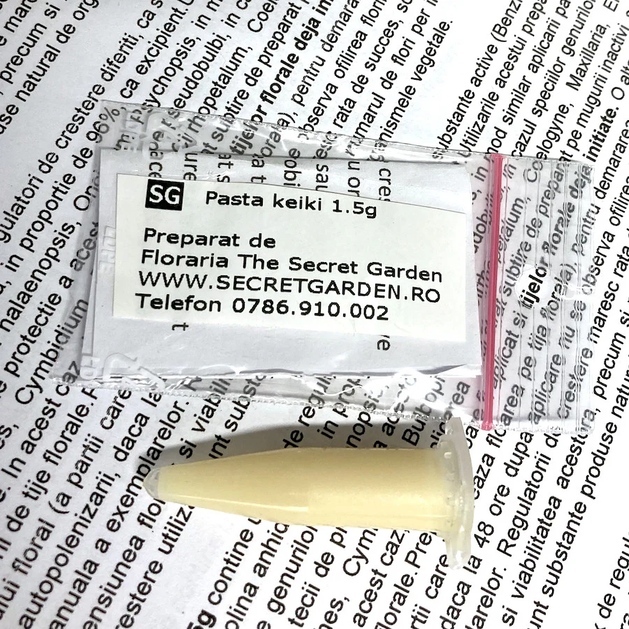 Pasta Keiki 1,5g – pentru reproducere vegetativa (orhidee, araceae, etc.)