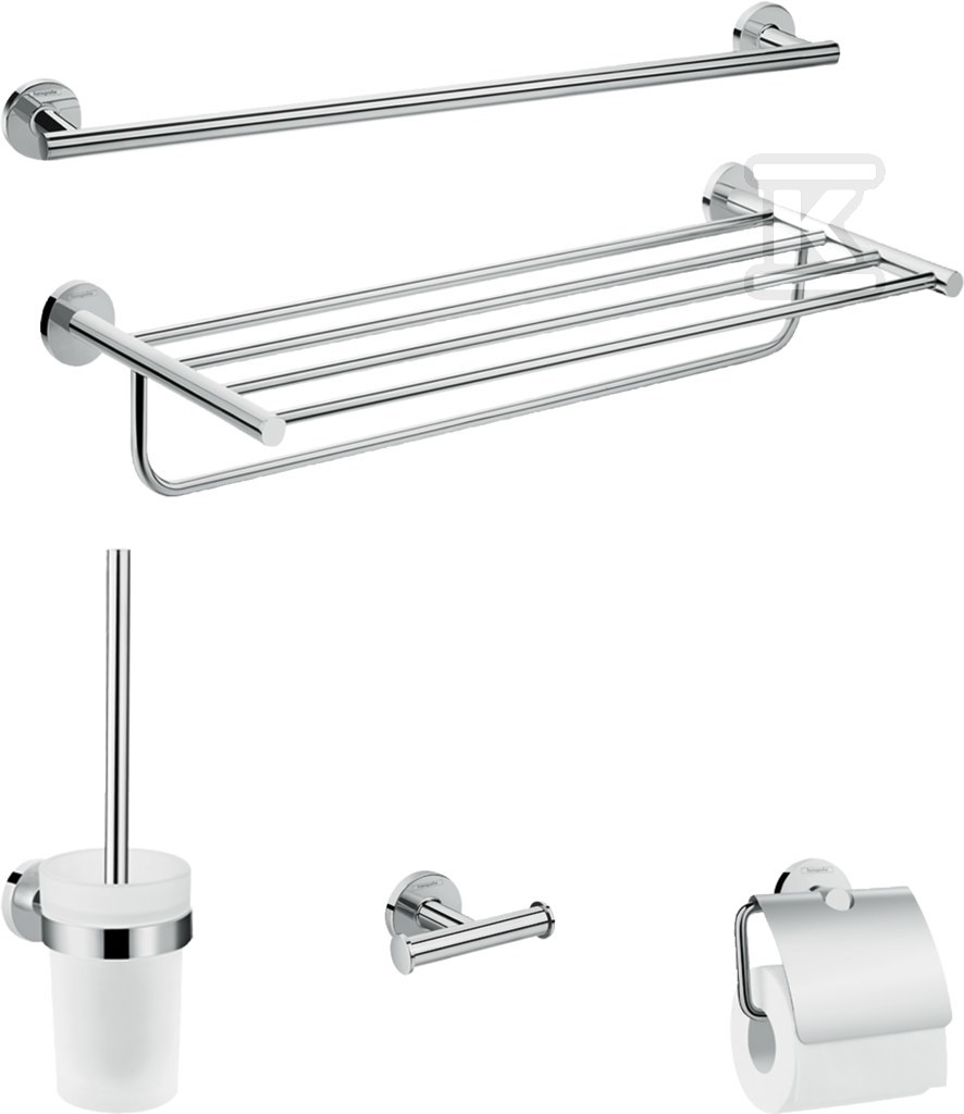 Zestaw akcesoria łazienkowe 5w1 chrom Logis Universal 41728000