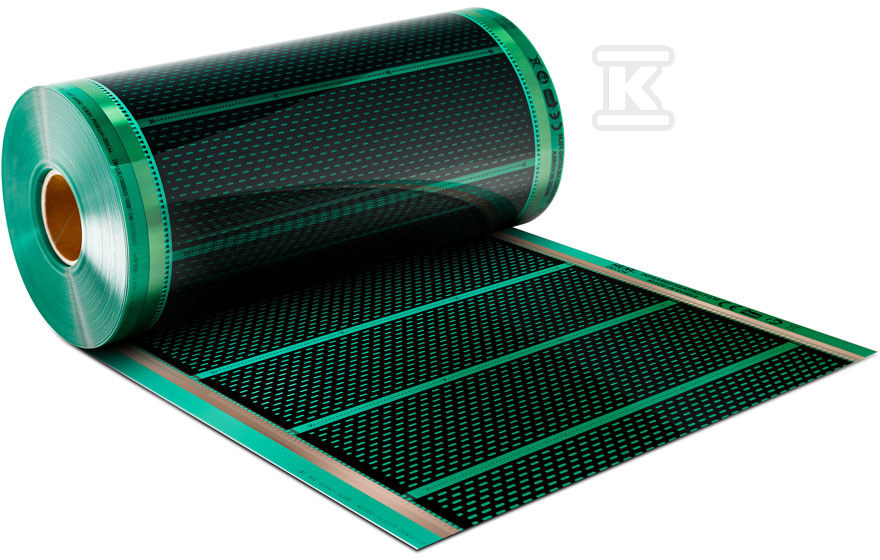 Folia grzewcza HD-G 140 W/m2 – szerokość 50 cm – 1 mb GRN70