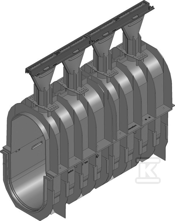 Kanał RECYFIX HICAP F 8300, szczelina 28 mm, kl. A15 – F900 13680