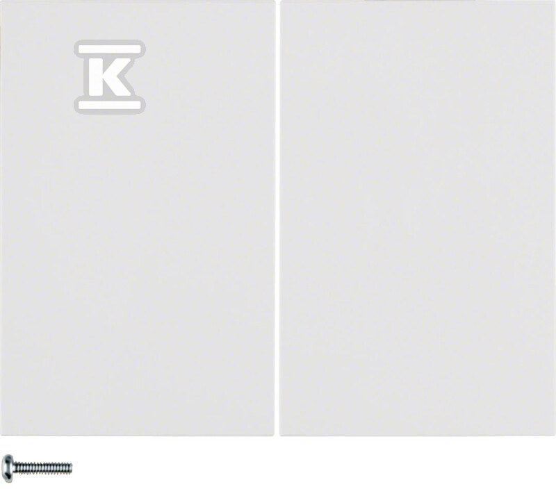 Przycisk 2-krotny biały, quicklink, K.1 KNX RF 85146179
