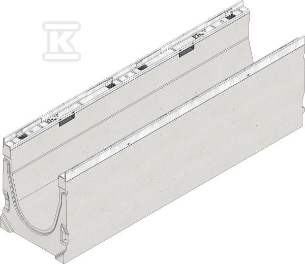 Korytko odwadniające FASERFIX KS+ 200 typ 010, odcinek 4 metry 33320