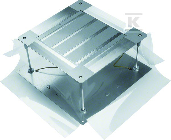 Puszka podłogowa uniwersalna na płycie rozmiar 2 215-265 mm stal, TEHALIT.UK UDB2215265