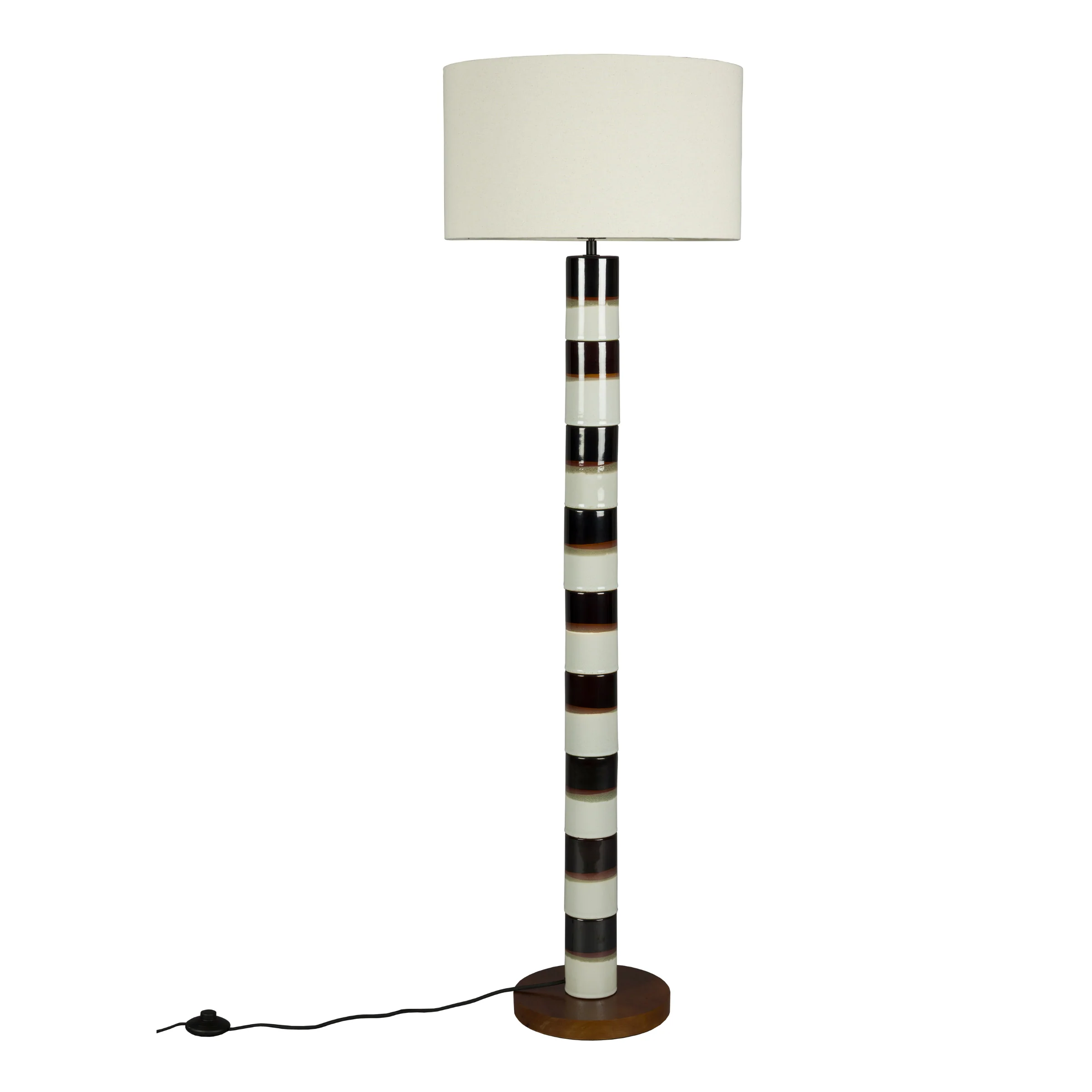 Lampa VERTIGO biały z czarnym