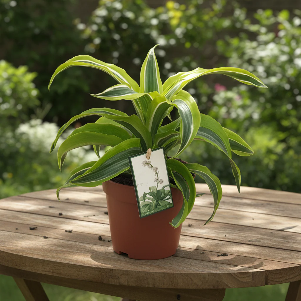 Dracaena fragrans 'Lemon Surprise’
