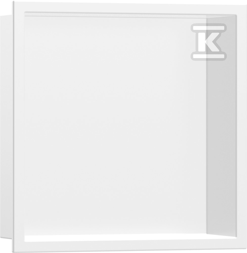 Wnęka ścienna XtraStoris Original z ozdobną ramą 300/300/100 biały mat 56061700