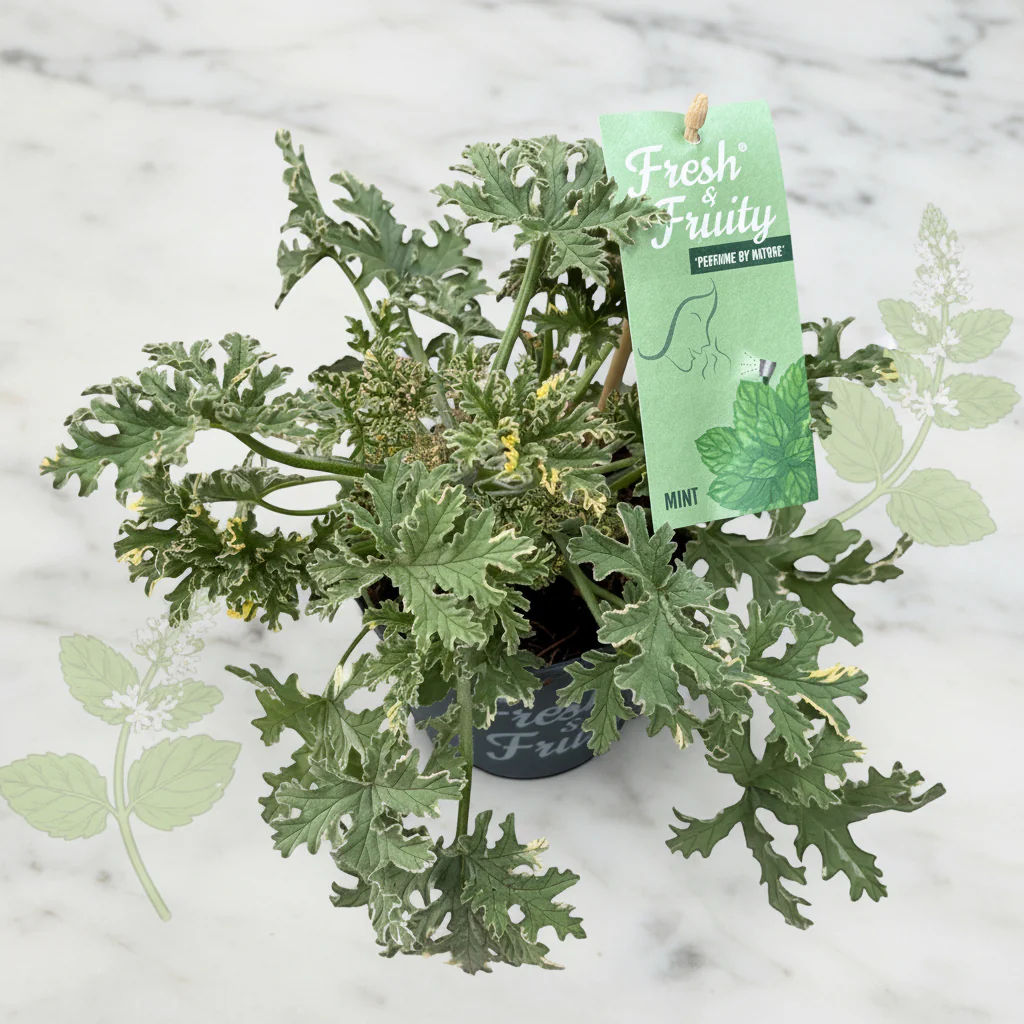 Muscate parfumate – Scented Geranium Mint (aroma de menta)