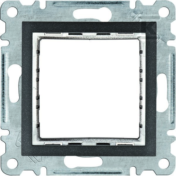 LUMINA Zestaw montażowy do modułów 45 x 45 mm systo, czarny WL2513