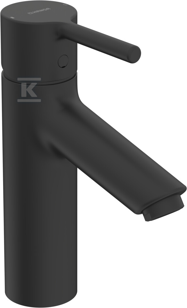 Bateria umywalkowa jednouchwytowa HANSAVANTIS, zasięg: 114 mm, dźwignia z drążkiem, kolor: Czarny matowy 523722673305