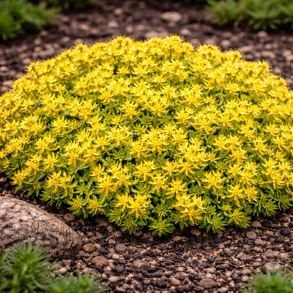 Sedum acre (iarba grasa aurie) – suculenta perena