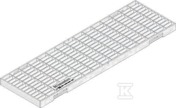 Ruszt kratowy FASERFIX KS 100 MW 30/10, ocynkowany, klasa B 125 8152