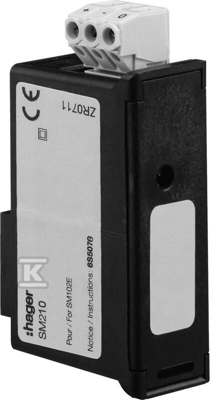 Moduł komunikacyjny RS485/Modbus SM102E SM210