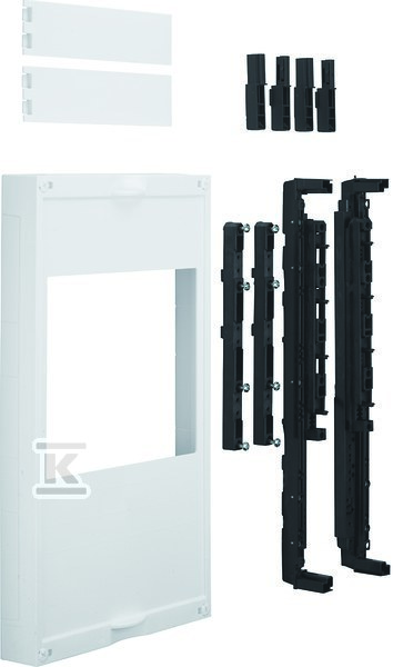 Blok dla szyn zbiorczych poziomych 60 mm 4/5-polowy 2xNH00 450×250 mm UE31E2B