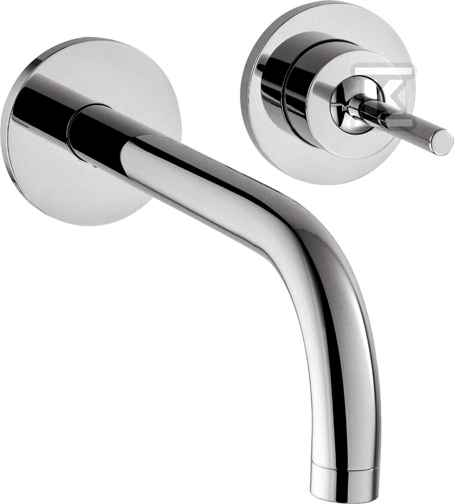Bateria umywalkowa Hansgrohe Axor Uno 2 jednouchwytowa z osobnymi rozetami, montaż podtynkowy, DN15 chrom 38116000