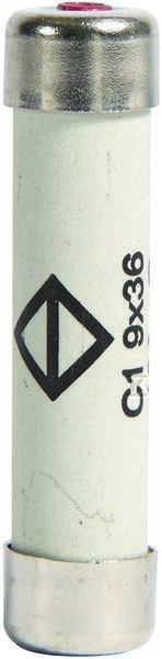 Wkładka bezpiecznikowa cylindryczna C1 9x36mm gG 10A 400VAC L936C1-10